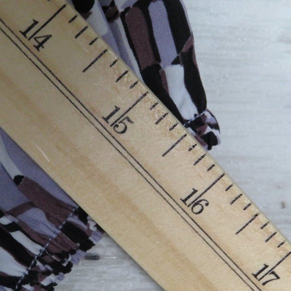 Ninety*‎ Women's Elastic 1/2 Sleeve Button Down Tie Waist Blouse~ Size 1X - Picture 10 of 10